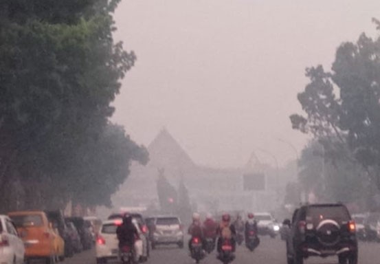 Kabut Asap Masih Selimuti di Riau, Terparah di Pelalawan