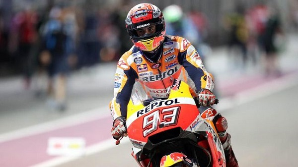 Aksi Penyelamatan Marquez Pada FP2 MotoGP Argentina