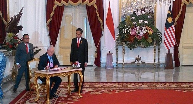 Pertemuan Jokowi Dengan PM Malaysia, bahas batas wilayah RI dan Malaysia
