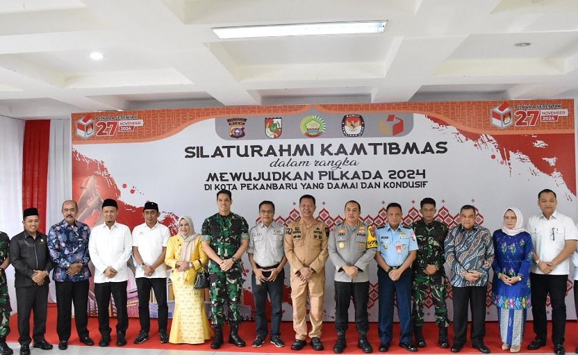 Menuju Pilkada Damai, Pimpinan DPRD Pekanbaru dan Forkopimda Bersinergi dalam Silahturahmi
