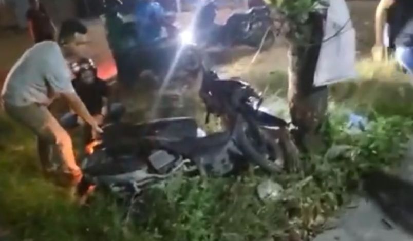 Dramatis! Pria 20 Tahun Tabrak Pohon Saat Dikejar Polisi dengan 1 Kilogram Sabu