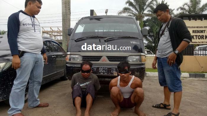 Polsek Pasir Penyu Ringkus Dua Pelaku Pencuri Mobil