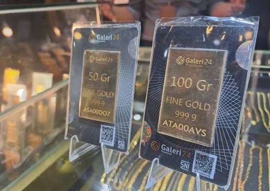 Harga Emas Pegadaian Pekanbaru Hari Ini Stabil, 1 Gram Rp2,987 Juta