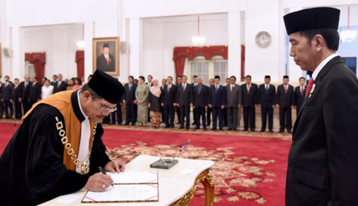 Muhammad Hatta Ali Resmi Jadi Ketua Mahkamah Agung