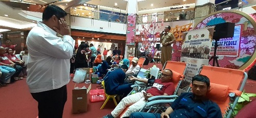 PWI Riau Berhasil Kumpulkan 96 Kantong Darah Segar
