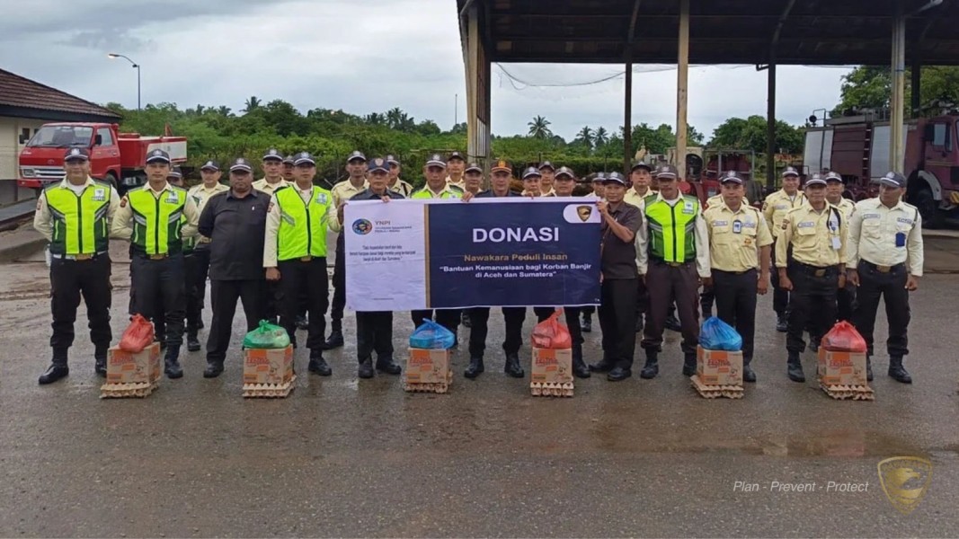 PT Nawakara Salurkan Bantuan Sembako untuk 412 Personel Security Terdampak Banjir Aceh Utara