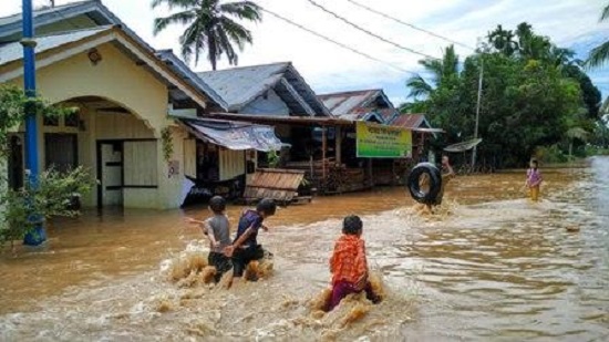 Puluhan Rumah Warga di Rohul Terendam Banjir