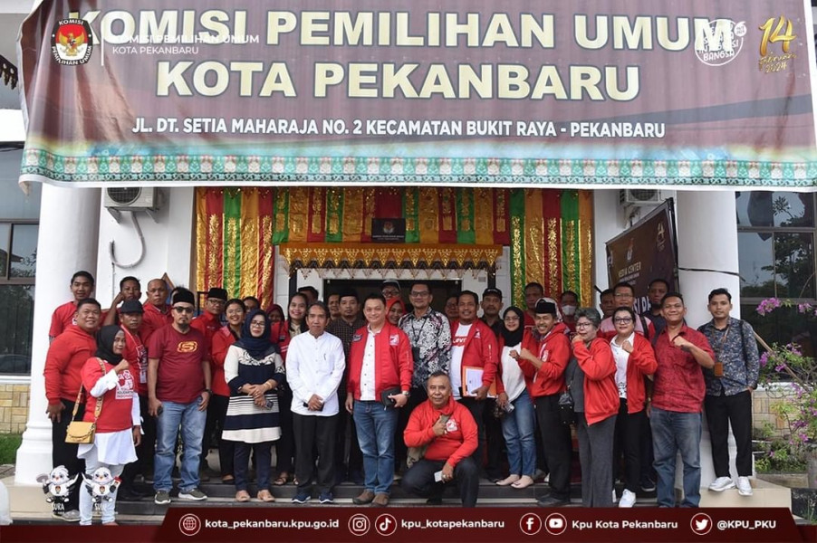 PSI Telah Daftarkan Bacaleg ke KPU, Targetkan Satu Fraksi di DPRD Pekanbaru