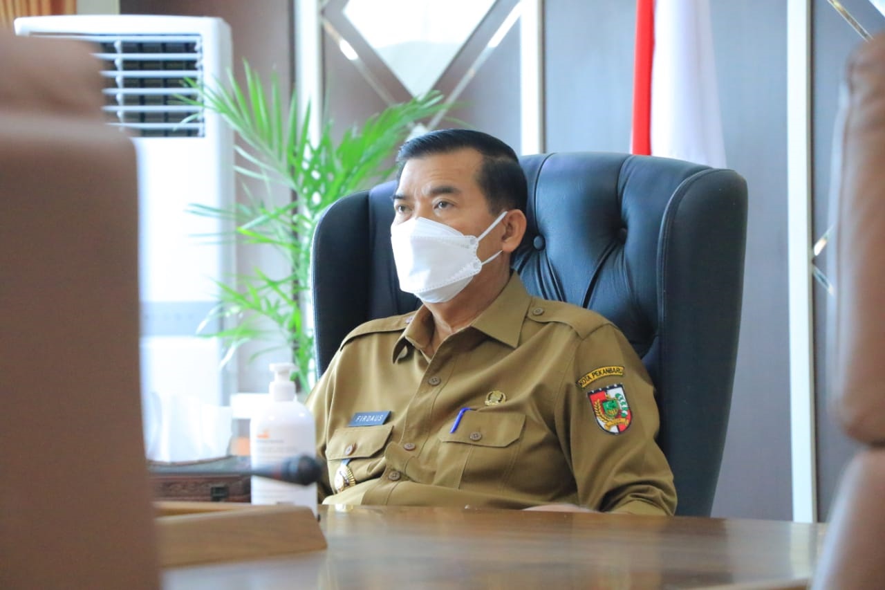 Wali Kota Pekanbaru Sebut Penanganan Banjir Butuh Dukungan Kabupaten Kampar