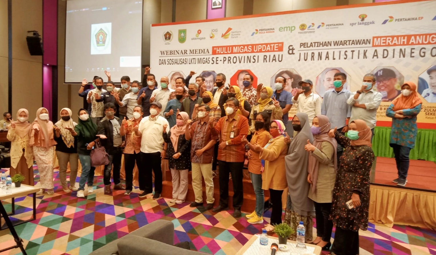 PWI Riau dan SKK Migas Sosialisasi LKTJ Migas dan Anugerah Jurnalistik Adinegoro
