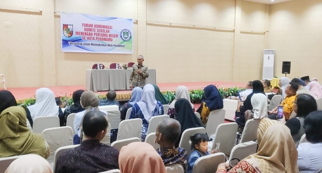 Forum Komunikasi Komite SMP Negeri se-Pekanbaru Resmi Dibentuk, Komitmen Majukan Mutu Pendidikan