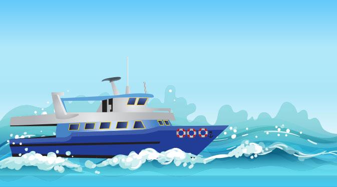 Kapal Penyelundup Serang Petugas Bea dan Cukai di Bengkalis