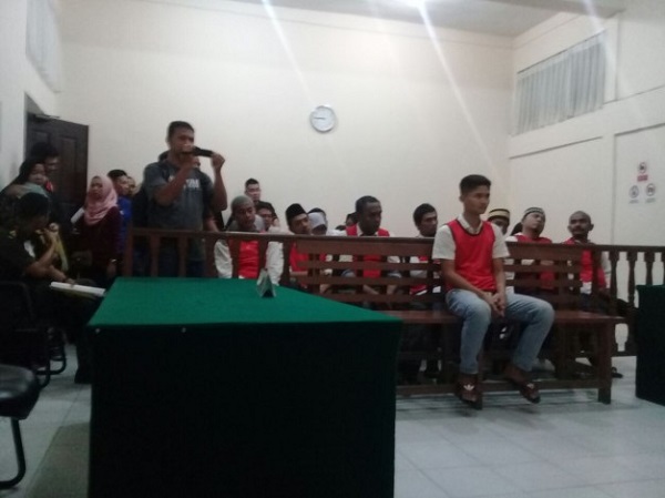 Divonis 18 Tahun Penjara, Tio si Pembunuh Nenek di Okura Pasrah