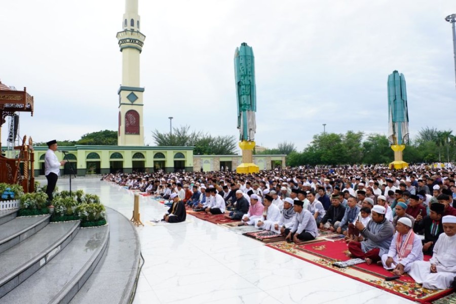 Gubernur Riau Ajak Jadikan Idul adha Momentum Perkuat Kepedulian Sosial