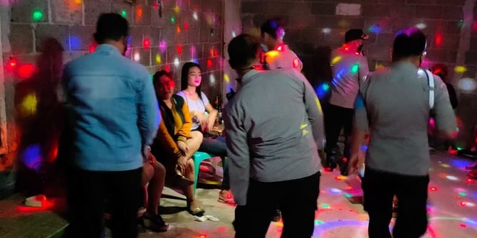 Razia Tempat Hiburan Malam, Polisi Amankan Puluhan Pengunjung Positif Narkoba