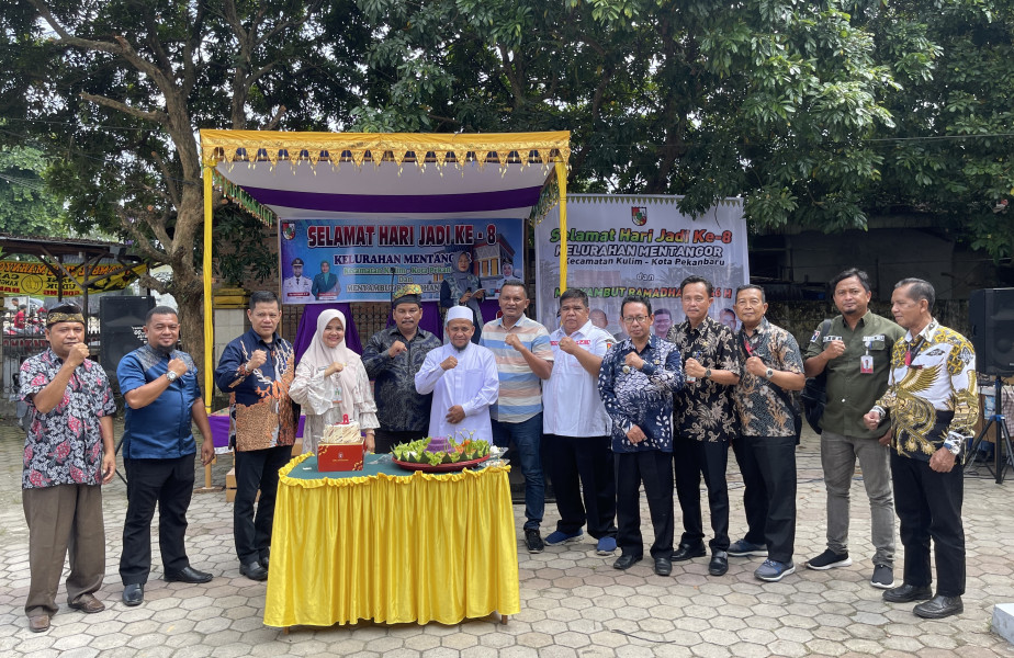 Tumbuh Berseri Bersama Bersinergi: Hari Jadi ke-8 Kelurahan Mentangor