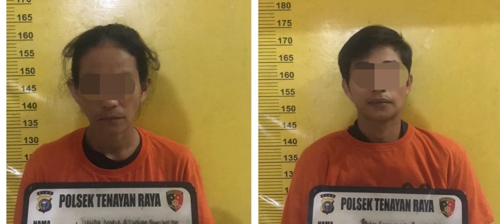 Sepasang Kekasih di Pekanbaru Curi Motor Tetangga, Dijual Lewat Medsos