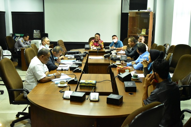 Komisi IV DPRD Pekanbaru Hearing Dengan Dishub Terkait Kontrak Parkir PT Datama