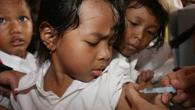 Rubella diduga menyerang 60 siswa di Banjar Baru, Kalimantan Selatan