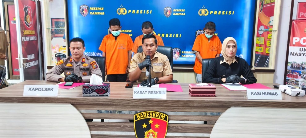 Ketua SPTI Desa Kasikan Dibunuh, Polisi Tangkap 3 Pelaku dan Buru 2 DPO