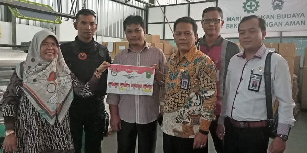 Bawaslu Riau Tinjau Proses Percetakan Surat Suara Pilgubri