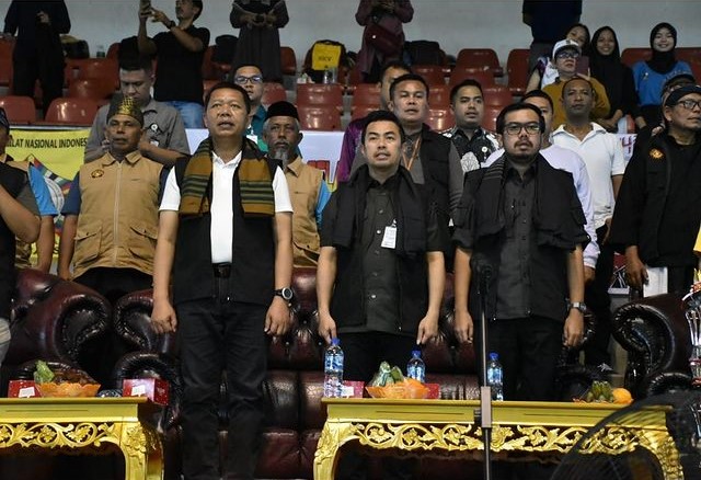Pimpinan DPRD Pekanbaru Menghadiri Kejuaraan Pencak Silat Pekanbaru Championship Open 5 Tahun 2024