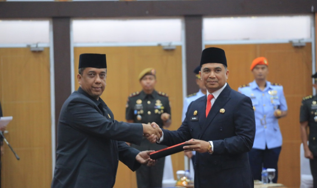 Resmi! Zulhelmi Arifin Dilantik sebagai Pj Sekda Pekanbaru