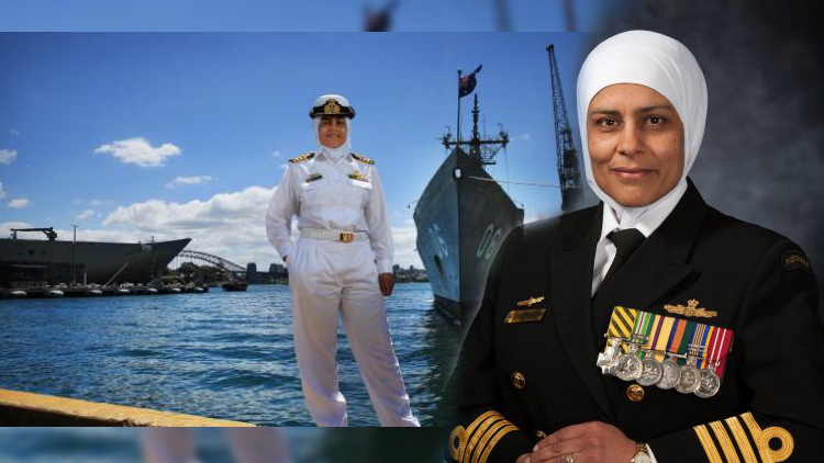 Wanita Muslim Yang Menjadi Kapten Kapal Perang Australia