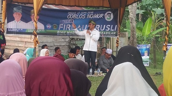 Dongkrak Kualitas Pendidikan dan SDM Riau, Firdaus Canangkan SMA/SMK Gratis