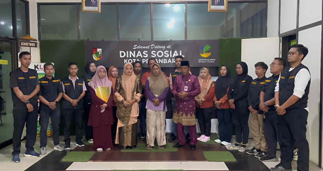 Ibu Suruh Anak Mengemis di Pekanbaru Ditangkap, Janji Tak Ulangi Perbuatan