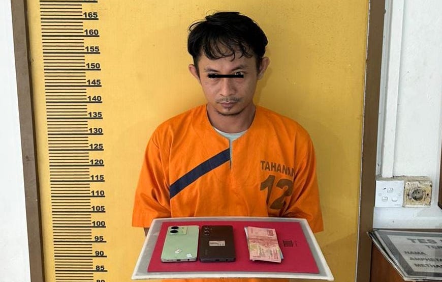 Polres Inhu Tangkap DPO Narkoba Nurul di Kamar Hotel Wilayah Kampar