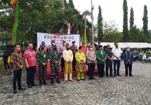 Berhasil Cegah Karhutla, Pemprov Riau Apresiasi Polda Riau dan Relawan