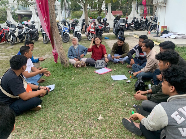 Pedagang Bundaran Keris Pekanbaru Keluhkan Retribusi Naik, Ipemaru Minta Evaluasi