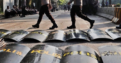 6 Ribu Personel Siap Amankan Demo Soal Omnibus Law di DPR Hari Ini