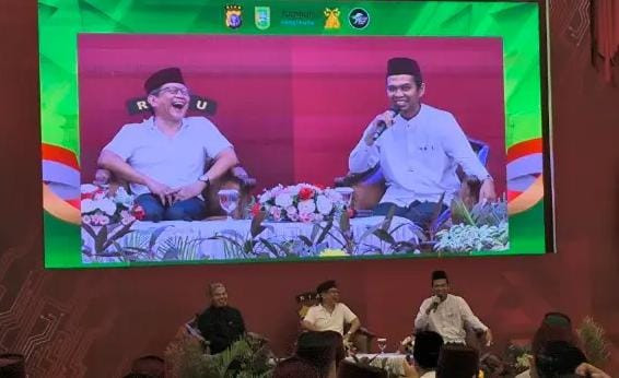 Ustaz Abdul Somad Ajak Jaga Lingkungan Lewat Filosofi Pohon dalam Kajian Subuh Polda Riau