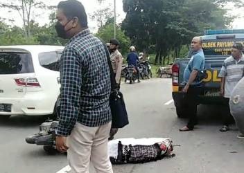 Jatuh karena Jalan Tidak Rata, Pengendara Motor di Pekanbaru Tewas Terlindas Mobil