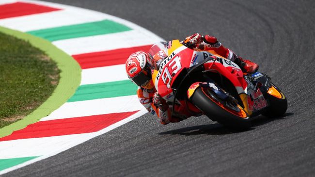 Marquez Kecewa Diejek Penonton Usai Jatuh di MotoGP Italia