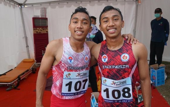 Indonesia Rebut Emas 100 Meter Putra-Putri ASG 2019
