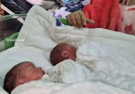 Wanita Palestina Lahirkan Bayi Kembar dari Sperma Selundupan Suami di Penjara