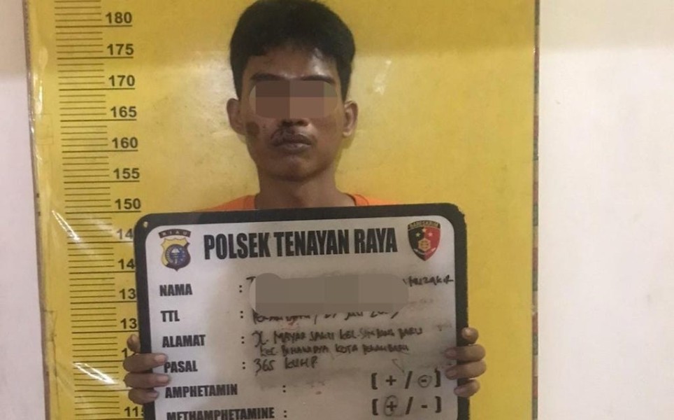 Polisi Gagalkan Aksi Jambret di Pekanbaru, Satu Pelaku Ditangkap, Satu Kabur