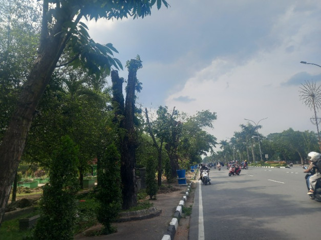 Atasi Kemacetan dan Pelanggaran Arus, Dishub Pekanbaru Bangun Simpang Sebidang Baru