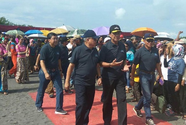 Naik Heli, Sri Sultan HB X Ikut Meriahkan JAS 2018