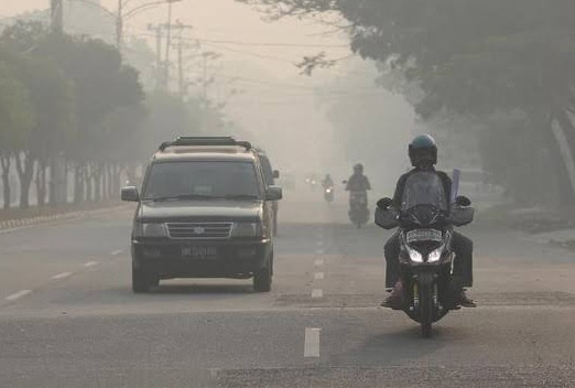 Jarak Pandang di Inhu Terbatas, BMKG Ungkap Penyebabnya