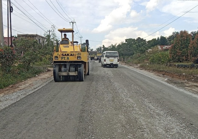 Pemprov Riau Perbaiki Jalan Cerenti – Air Molek Inhu, Anggaran Rp37 Miliar Digelontorkan