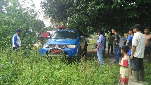 Kecelakaan Tunggal, Mobil Bantuan Kemensos Nabrak Pohon di Kepenuhan