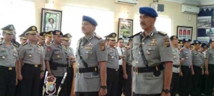 Dirpolair Polda Riau yang baru, Kombes Kasmolan Resmi Dilantik