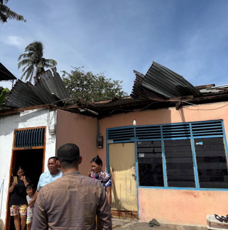 Puting Beliung di Tenayan Raya: BPBD Turun ke Lokasi, Warga Keluhkan Infrastruktur