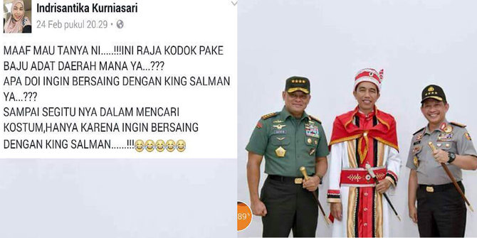 Penghinaan Terhadap Jokowi di Facebook Mematik Kemarahan Warga Daerah