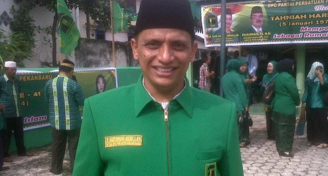 Said Usman Abdullah Maju di Pilwako Pekanbaru, Dipinang 5 Partai