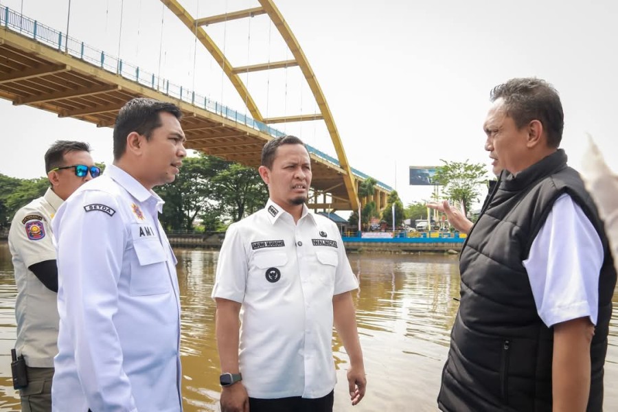 Cegah Pencemaran, Pemko Pekanbaru Siapkan Satpol PP Air Patroli Sungai Siak